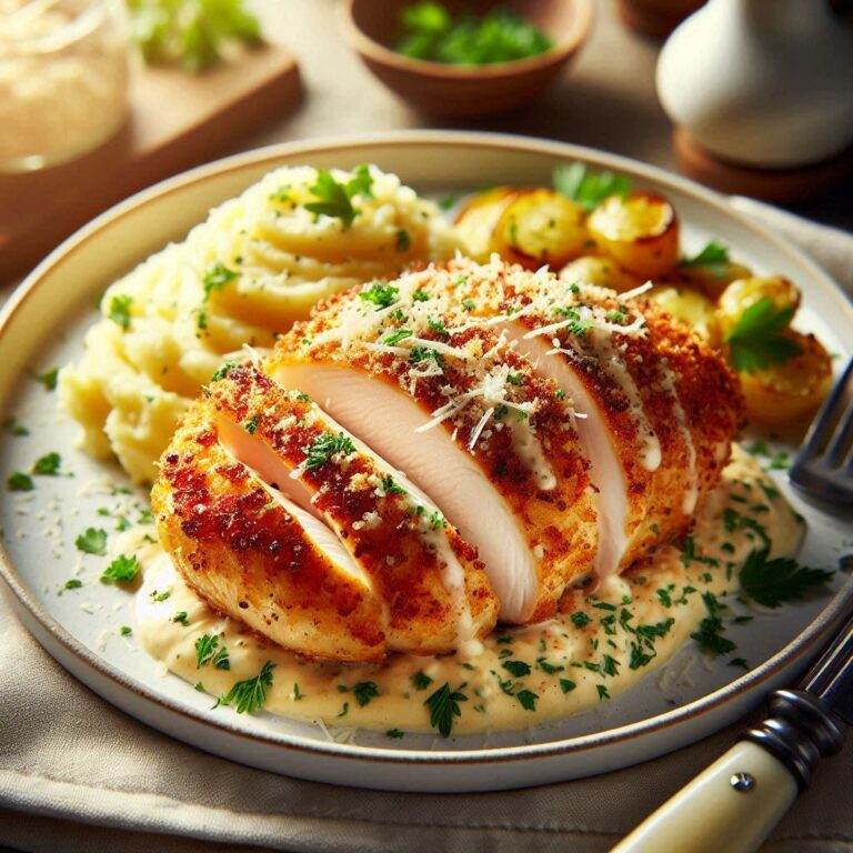 Mayonnaise and Parmesan Chicken