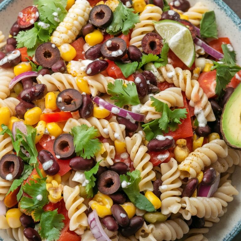 Cowboy Caviar Pasta Salad
