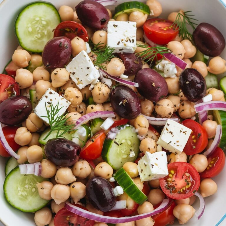 Greek Chickpea Salad