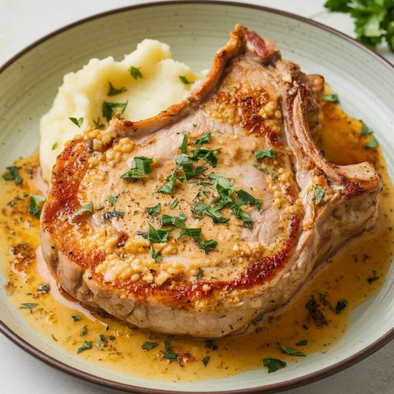 Garlic Parmesan Pork Chops Recipe: A Flavor-Packed Dinner in 30 Minutes!