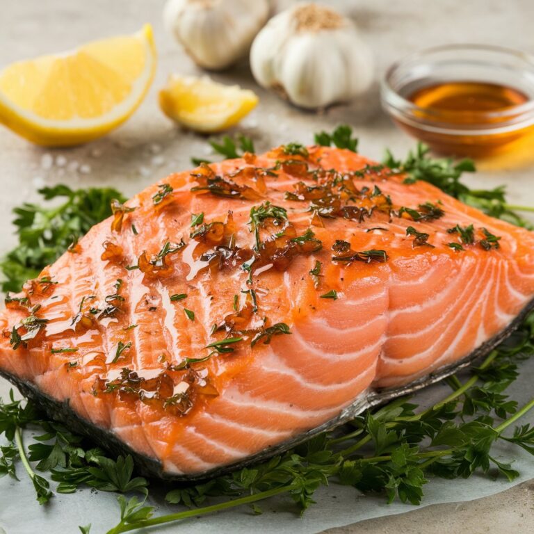 Honey Garlic Salmon Recipe