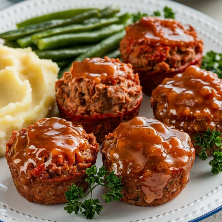 Mini Meatloaf Muffins Recipe