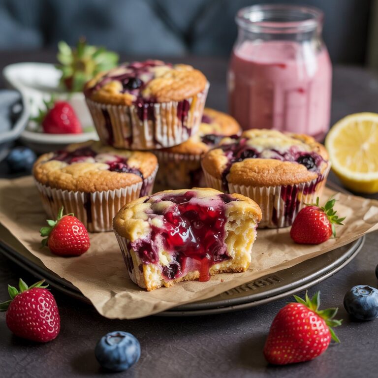 Fruit Exploding Muffin