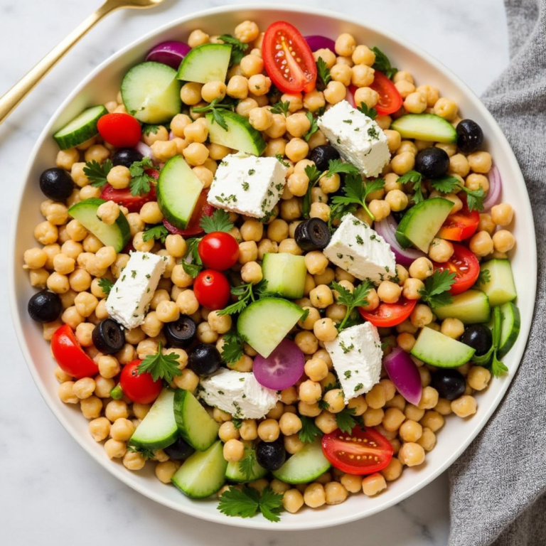 Mediterranean Chickpea Salad