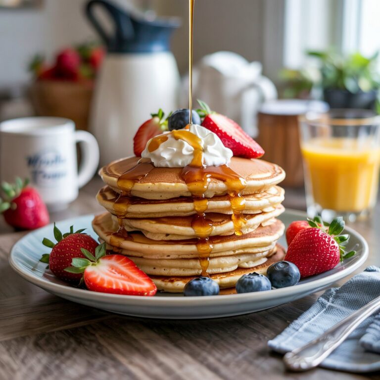 Fluffy & Delicious Weight Watchers Pancakes – A Healthier Breakfast Option