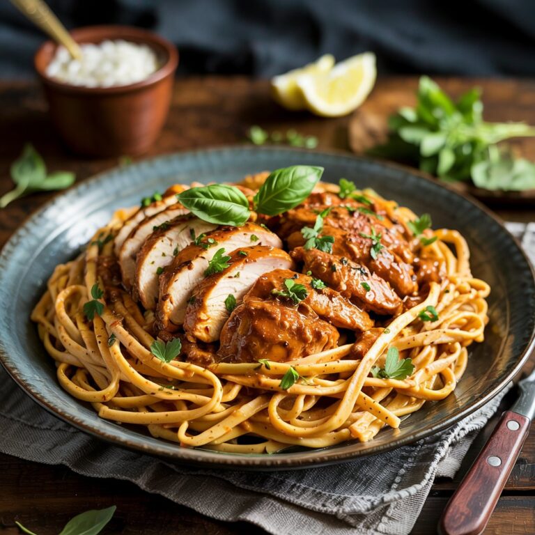 Cowboy Butter Chicken Linguine